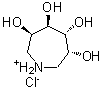 CAS 登录号：178964-40-4， (3R,4R,5R,6R)-氮杂环庚烷-3,4,5,6-四醇盐酸盐