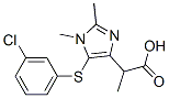CAS#: 178979-92-5, 2-[5-(3-Chlorophenyl)Sulfanyl-1,2-Dimethylimidazol-4-Yl]Propanoic Acid