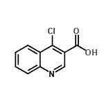 CAS 登录号：179024-66-9， 4-氯-3-喹啉羧酸