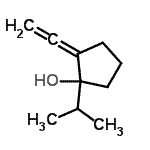 CAS 登录号：179049-42-4， 2-乙烯亚基-1-异丙基环戊醇