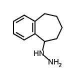 CAS 登录号：17910-49-5， 6,7,8,9-四氢-5H-苯并[7]轮烯-5-基肼