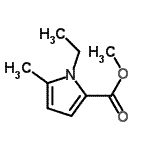 CAS#: 179122-02-2, Methyl 1-Ethyl-5-Methyl-1H-Pyrrole-2-Carboxylate
