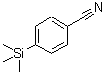 CAS 登录号：17921-68-5， 4-(三甲基硅烷基)苯甲腈