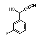 CAS 登录号：179249-17-3， (1R)-1-(3-氟苯基)-2-丙炔-1-醇