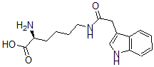 CAS 登录号：17929-68-9， 吲哚-3-乙酰基-epsilon-赖氨酸