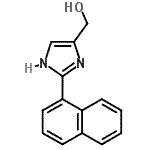 CAS 登录号：179333-65-4， [2-(1-萘基)-1H-咪唑-4-基]甲醇