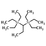 CAS 登录号：17955-47-4， 1,1-丙烷二基二(三乙基硅烷)
