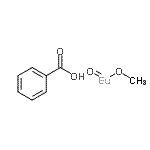 CAS 登录号：179625-38-8， (甲醇)(氧代)铕-苯甲酸(1:1)