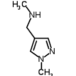 CAS 登录号：179873-43-9， N-甲基-1-(1-甲基-1H-吡唑-4-基)甲胺