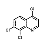 CAS 登录号：17999-80-3， 4,7,8-三氯喹啉