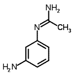 CAS 登录号：180001-65-4， N-(3-氨基苯基)乙脒