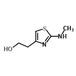 CAS 登录号：180207-27-6， 2-[2-(甲基氨基)-1,3-噻唑-4-基]乙醇