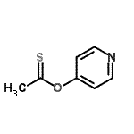CAS 登录号：180308-29-6， O-4-吡啶基硫代乙酸酯