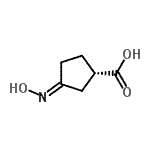CAS 登录号：180323-54-0， (1S,3E)-3-(羟基亚胺)环戊烷羧酸