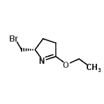 CAS 登录号：180347-71-1， (2S)-2-(溴甲基)-5-乙氧基-3,4-二氢-2H-吡咯