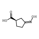 CAS 登录号：180580-38-5， (1R,3Z)-3-(羟基亚胺)环戊烷羧酸