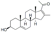 CAS 登录号：1808-63-5， 3beta-羟基-16-甲基孕甾-5,16-二烯-20-酮