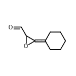 CAS 登录号：181038-16-4， 3-环己基亚基-2-环氧乙烷甲醛