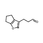CAS#: 181059-25-6, 3-(5,6-Dihydro-4H-Cyclopenta[d][1,2]Oxazol-3-Yl)Propanal