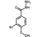 CAS 登录号：181136-33-4， 3-溴-4-甲氧基苯甲酰肼