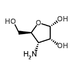 CAS 登录号：181229-69-6， 3-氨基-3-脱氧-alpha-D-呋喃核糖