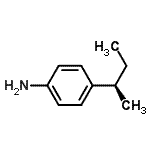 CAS 登录号：181288-08-4， 4-[(2R)-2-丁烷基]苯胺