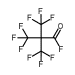 CAS 登录号：1813-18-9， 3,3,3-三氟-2,2-二(三氟甲基)丙酰氟化物