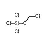CAS 登录号：18157-08-9， 三氯(氯甲氧基)硅烷