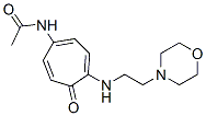 CAS 登录号：18189-55-4， N-[4-[(2-吗啉基乙基)氨基]-5-氧代-1,3,6-环庚三烯-1-基]乙酰胺