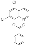 CAS#: 18193-10-7, 5,7-Dichloro-8-Quinolinol Benzoate (Ester)
