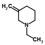 CAS 登录号：181999-39-3， 1-乙基-3-亚甲基哌啶