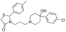 CAS#: 182188-92-7, 3-[3-[4-(4-Chlorophenyl)-4-Hydroxypiperidin-1-Yl]Propyl]-2-(4-Methylphenyl)-1,3-Thiazolidin-4-One