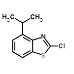 CAS 登录号：182344-55-4， 2-氯-4-异丙基-1,3-苯并噻唑