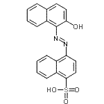 CAS#: 18268-54-7, 4-[(E)-(2-Hydroxy-1-Naphthyl)Diazenyl]-1-Naphthalenesulfonic Acid
