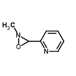 CAS 登录号：182686-28-8， 2-(2-甲基-3-氧杂氮丙啶基)吡啶