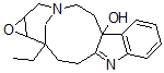 CAS 登录号：18269-16-4， (1aR,5aR,13S,13aS)-13-乙基-4,5,11,12,13,13a-六氢-2H-3,13-甲桥环氧乙烷并[9,10]氮杂环十一碳五烯[5,4-b]吲哚-5a(1ah)-醇