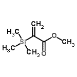 CAS 登录号：18269-31-3， 甲基2-(三甲基硅烷基)丙烯酸酯