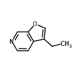 CAS 登录号：182819-56-3， 3-乙基呋喃并[2,3-c]吡啶