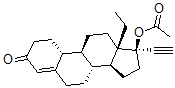 CAS#: 18290-31-8, Norgestrel Acetate