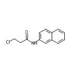 CAS 登录号：183111-59-3， 3-氯-N-(2-萘基)丙酰胺