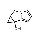 CAS 登录号：183154-63-4， 1A,2-二氢-环丙并[a]吡咯里嗪-6B(1H)-醇