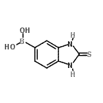 CAS 登录号:183282-42-0, (2-硫代-2,3-二氢-1H-苯并咪唑-5-基)硼酸