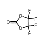 CAS 登录号：183301-46-4， 4,4,5,5-四氟-1,3-二氧戊环-2-酮