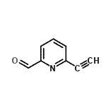 CAS 登录号：183438-97-3， 6-乙炔基-2-吡啶甲醛
