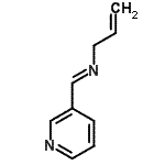 CAS 登录号：183864-21-3， (E)-N-烯丙基-1-(3-吡啶基)甲亚胺