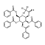 CAS 登录号：183901-63-5， [(2R,3R,4S,5S,6S)-3,4,5-三苯甲酰氧基-6-(2,2,2-三氯亚氨代乙酰)氧基-四氢吡喃-2-基]甲基苯甲酸酯