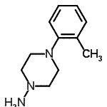 CAS 登录号：184034-77-3， 4-(2-甲基苯基)-1-哌嗪胺