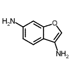 CAS 登录号：184168-74-9， 1-苯并呋喃-3,6-二胺