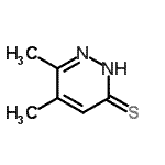 CAS 登录号：184219-92-9， 5,6-二甲基-3(2H)-哒嗪硫酮