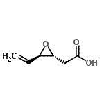 CAS 登录号：184353-04-6， [(2R,3R)-3-乙烯基-2-环氧乙烷基]乙酸
